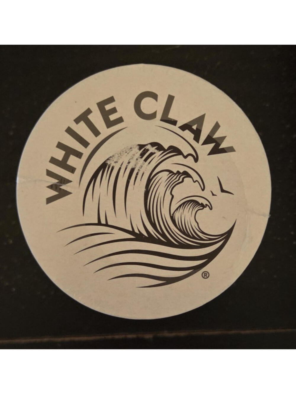 White Claw Hard Seltzer Flavored Beer Sleeve of 125 Round Bar Coasters {NEW}